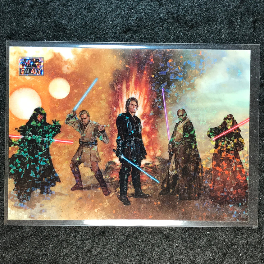 2025 Star Wars Chrome Galaxy FALL OF THE JEDI Mini Diamond #68