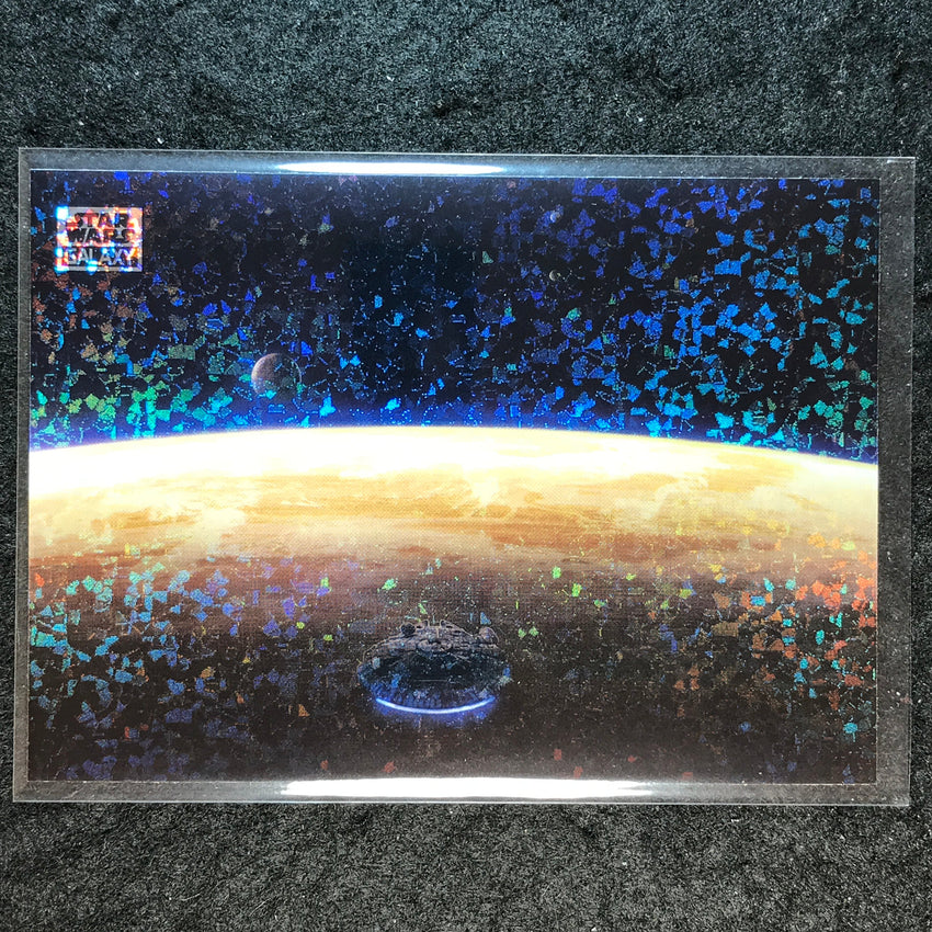 2025 Star Wars Chrome Galaxy TATOOINE Mini Diamond #77