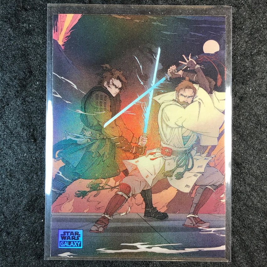 2025 Star Wars Chrome Galaxy THE DUEL BEGINS Duel on Mustafar #DOM-1
