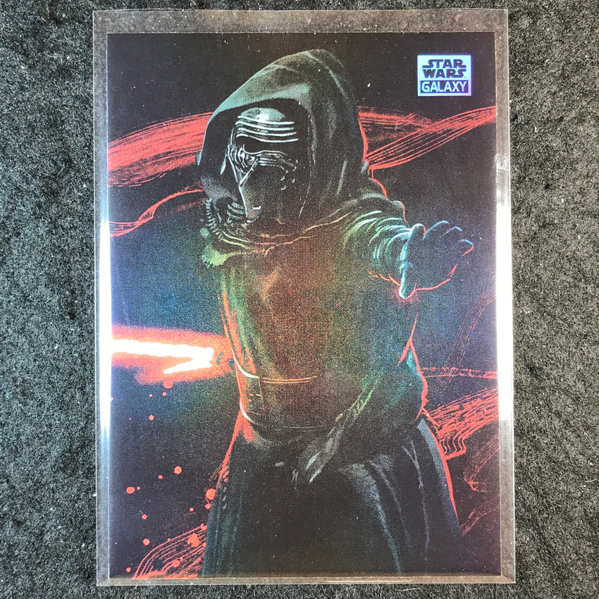 2025 Star Wars Chrome Galaxy KYLO REN Fear of the Dark Side #FTD-1
