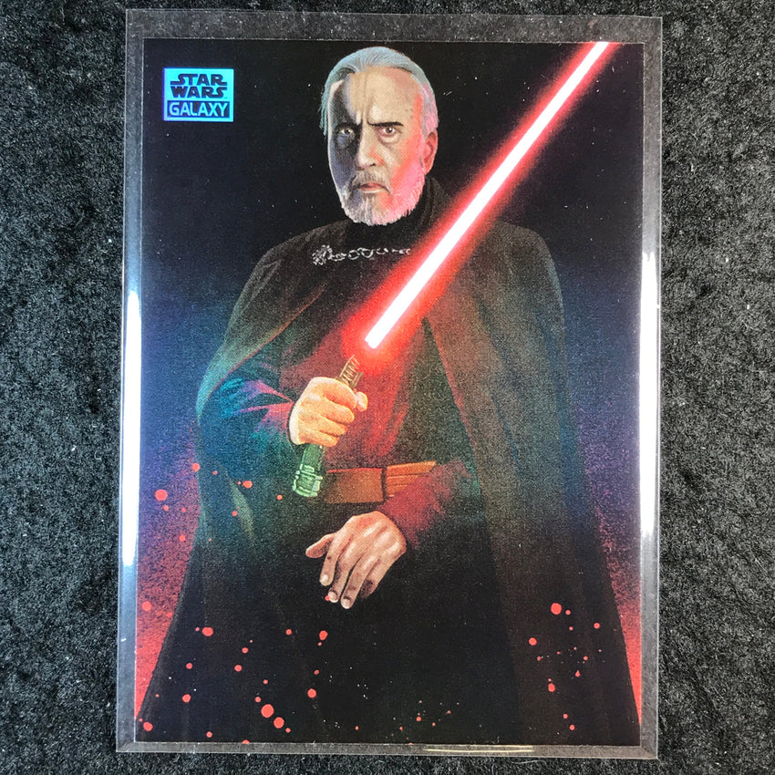 2025 Star Wars Chrome Galaxy COUNT DOOKU Fear of the Dark Side #FTD-9