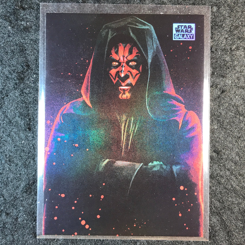 2025 Star Wars Chrome Galaxy DARTH MAUL Fear of the Dark Side #FTD-10