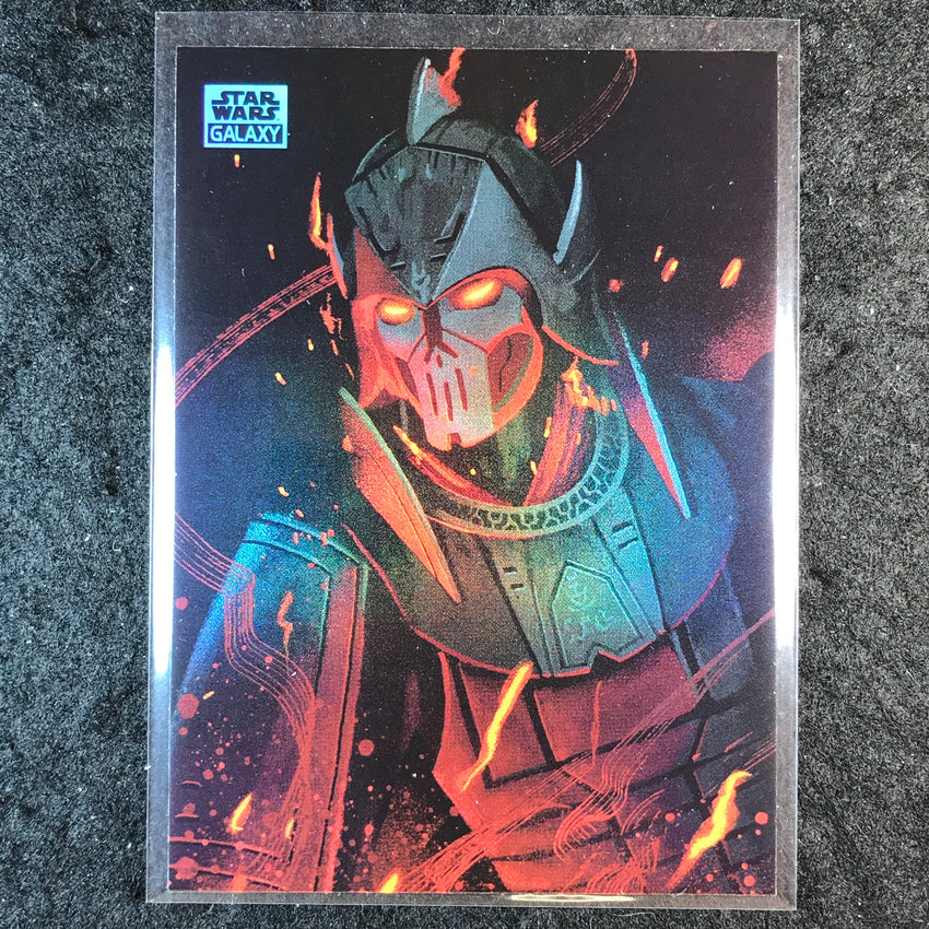 2025 Star Wars Chrome Galaxy DARTH BANE Fear of the Dark Side #FTD-11