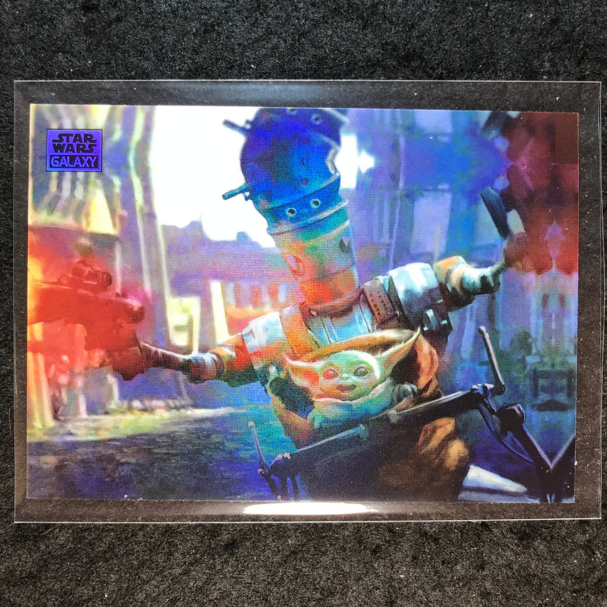 2025 Star Wars Chrome Galaxy JOYRIDE Base Refractor #18