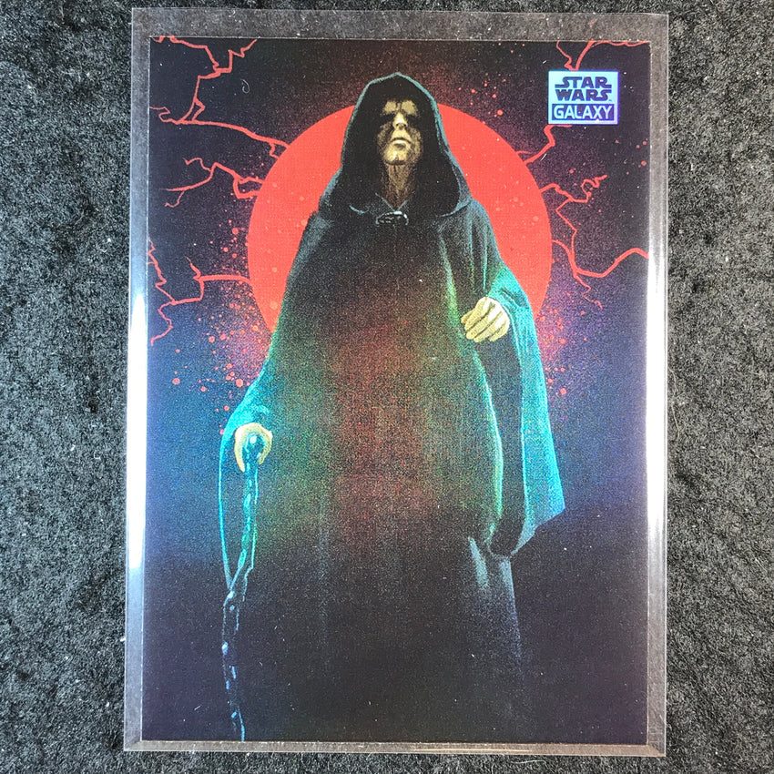 2025 Star Wars Chrome Galaxy EMPEROR PALPATINE Fear of the Dark Side #FTD-13