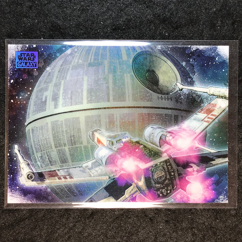 2025 Star Wars Chrome Galaxy X-WING AND THE DEATH STAR Galactic Inspirations #1