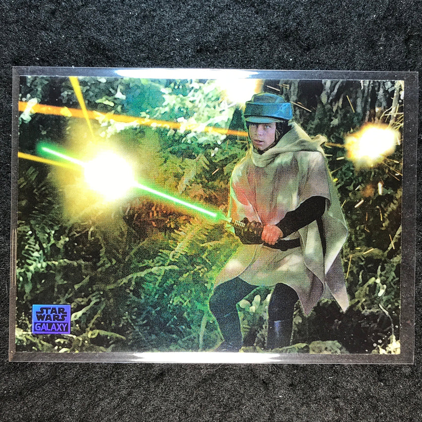 2025 Star Wars Chrome Galaxy LUKE VS THE SCOUT TROOPER Galactic Inspirations #3