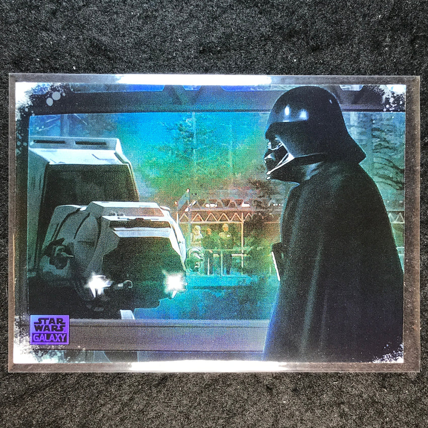 2025 Star Wars Chrome Galaxy DARTH VADER OBSERVES Galactic Inspirations #SWIN-4