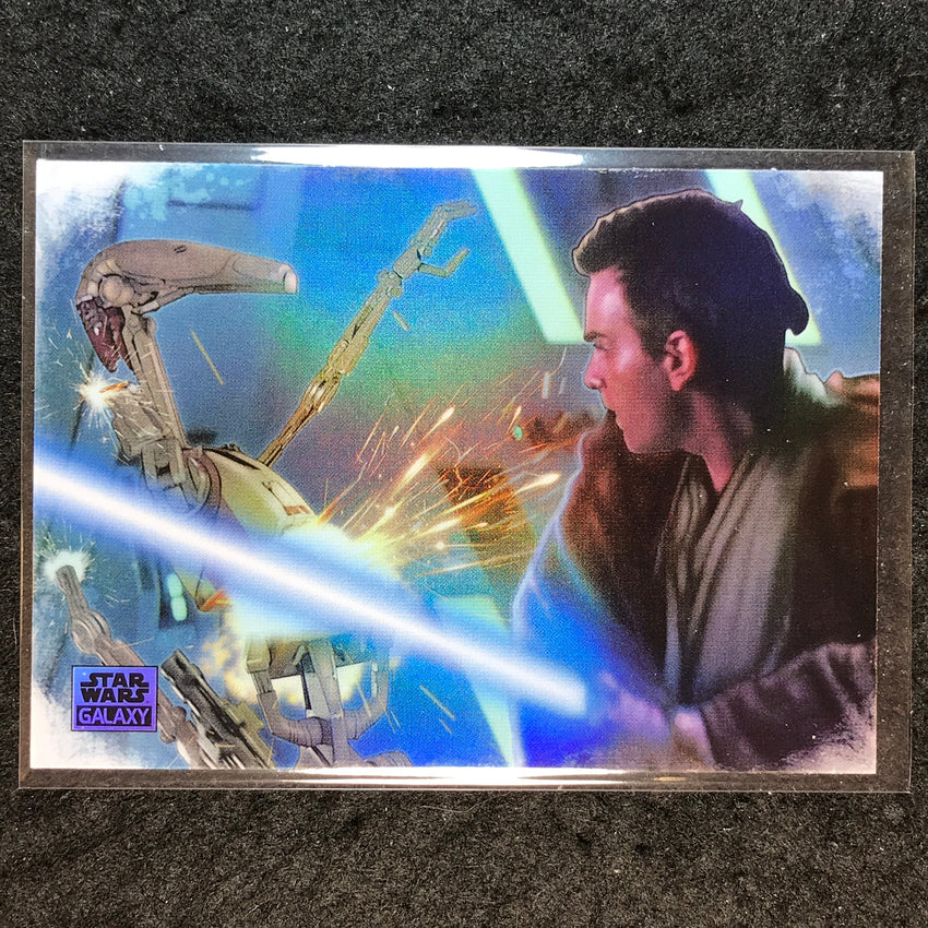2025 Star Wars Chrome Galaxy BATTLE DROID DOWN Galactic Inspirations #SWIN-5