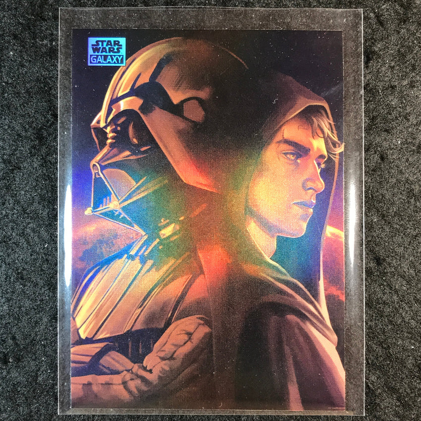 2025 Star Wars Chrome Galaxy WHAT REMAINS Base Refractor #1