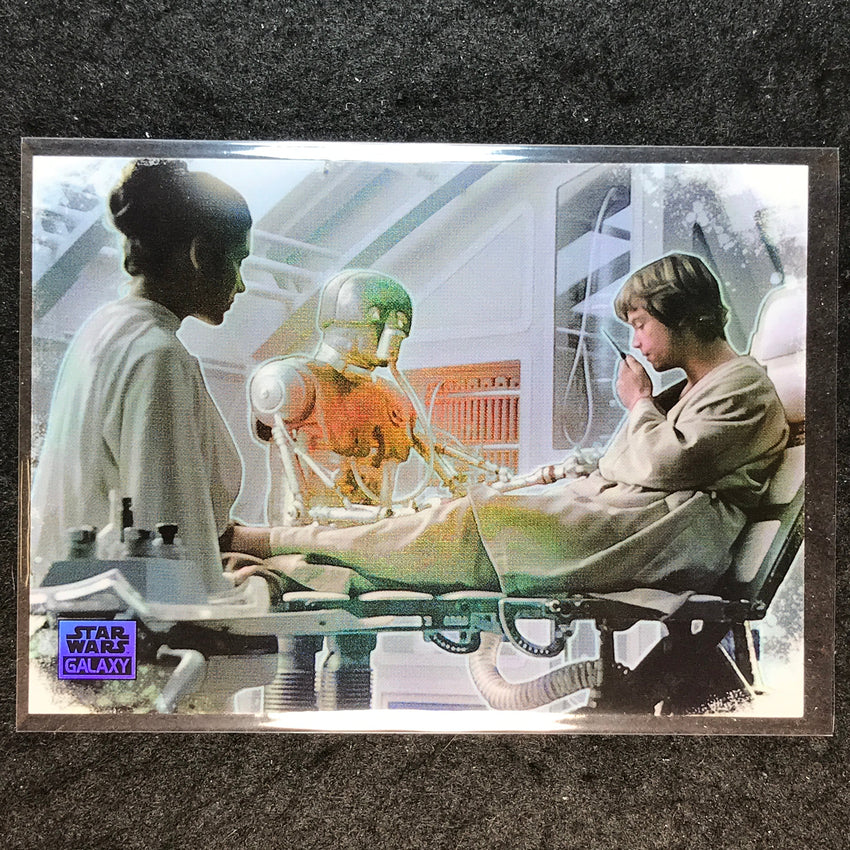 2025 Star Wars Chrome Galaxy LUKE'S RECOVERY Galactic Inspirations #SWIN-11