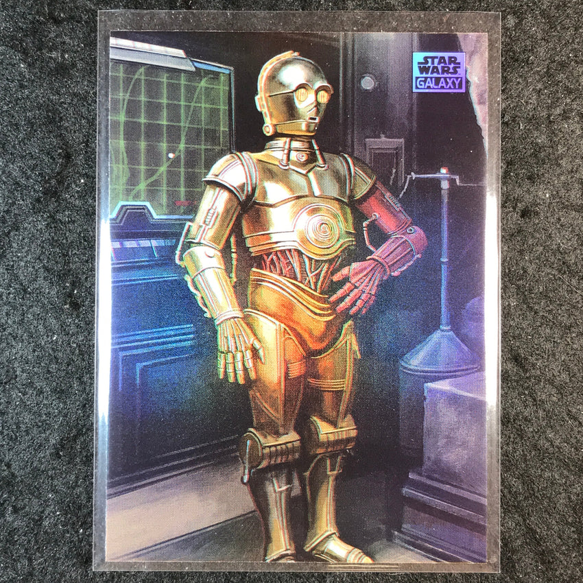 2025 Star Wars Chrome Galaxy C-3PO Power of the Force #POW-5