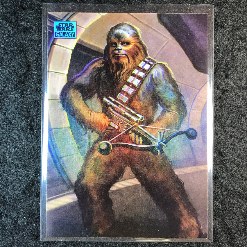 2025 Star Wars Chrome Galaxy CHEWBACCA Power of the Force #POW-7