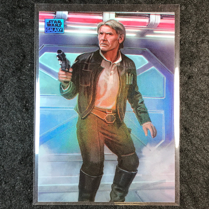 2025 Star Wars Chrome Galaxy HAN SOLO Power of the Force #POW-8