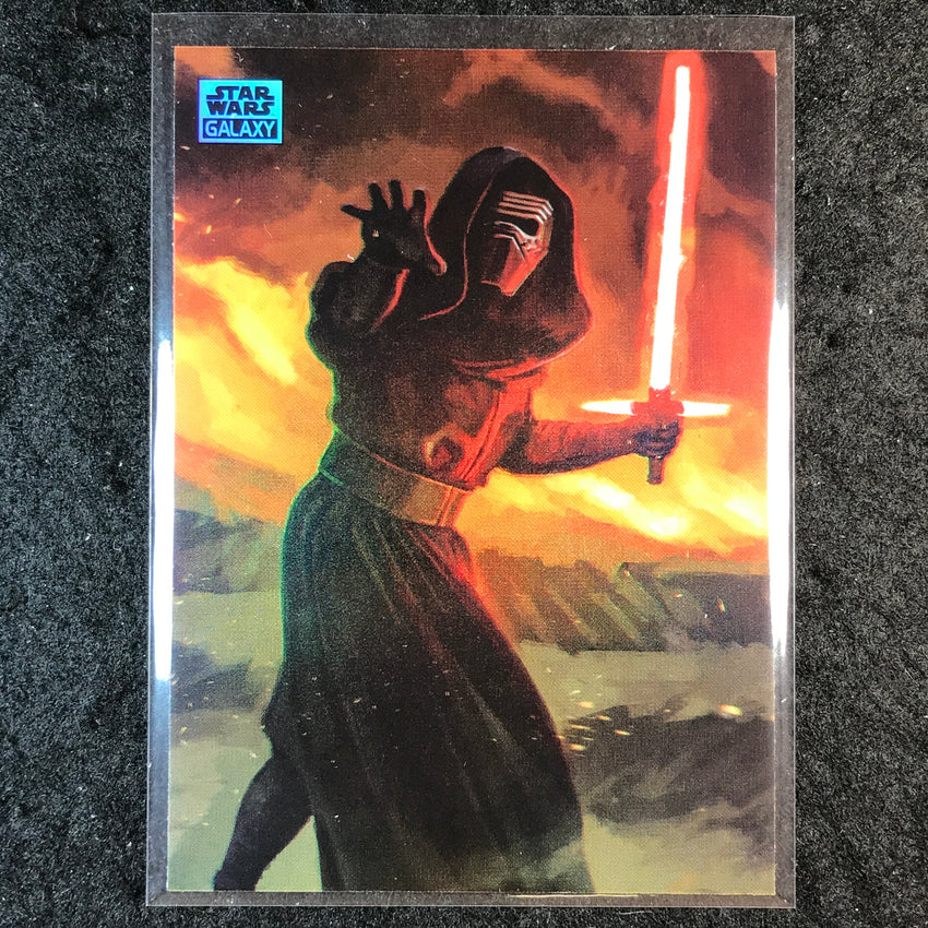 2025 Star Wars Chrome Galaxy KYLO REN Power of the Force #POW-10