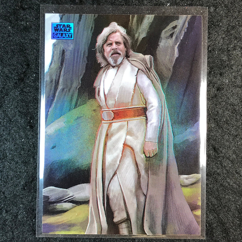 2025 Star Wars Chrome Galaxy LUKE SKYWALKER Power of the Force #POW-15