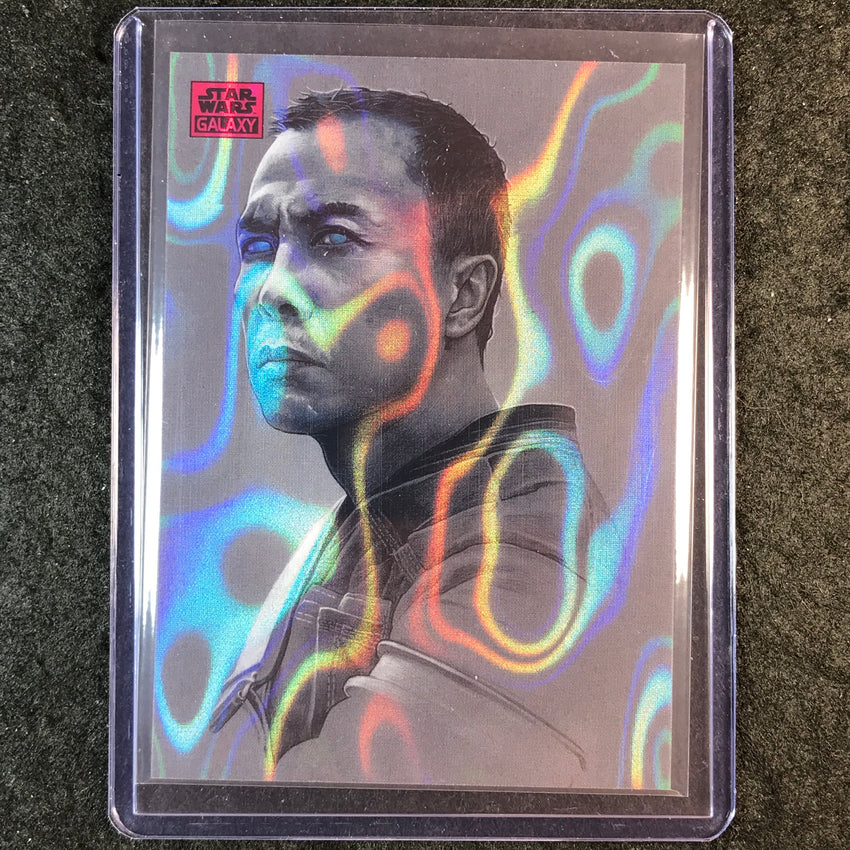 2025 Star Wars Chrome Galaxy CHIRRUT IMWE Magenta Lava 149/250 #67