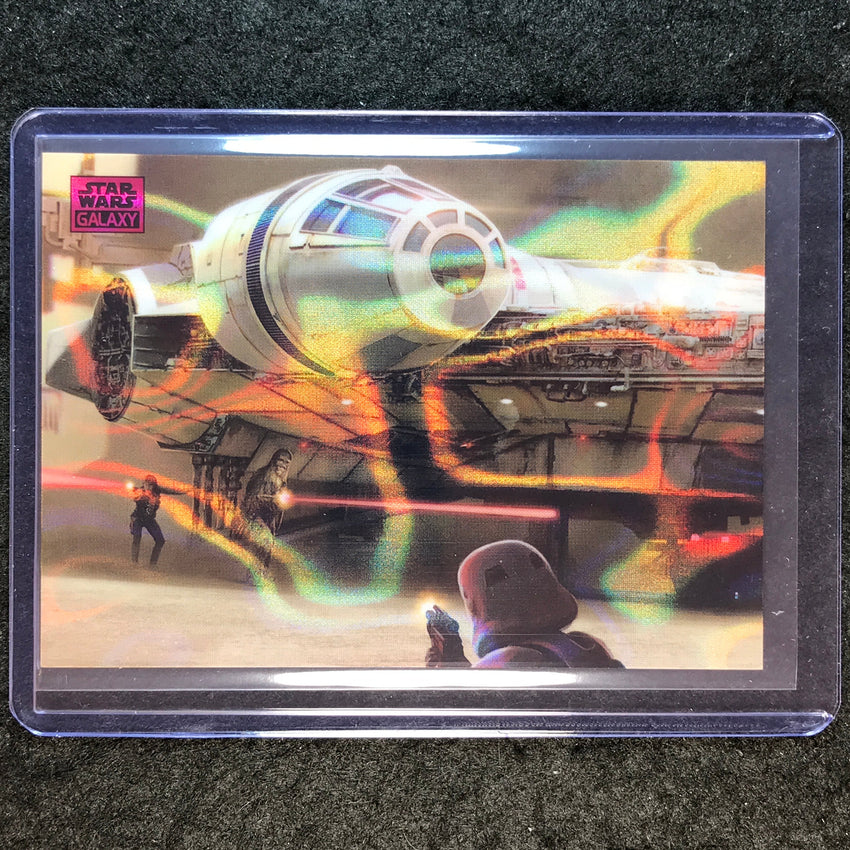2025 Star Wars Chrome Galaxy DOCKING BAY Magenta Lava 109/250 #73