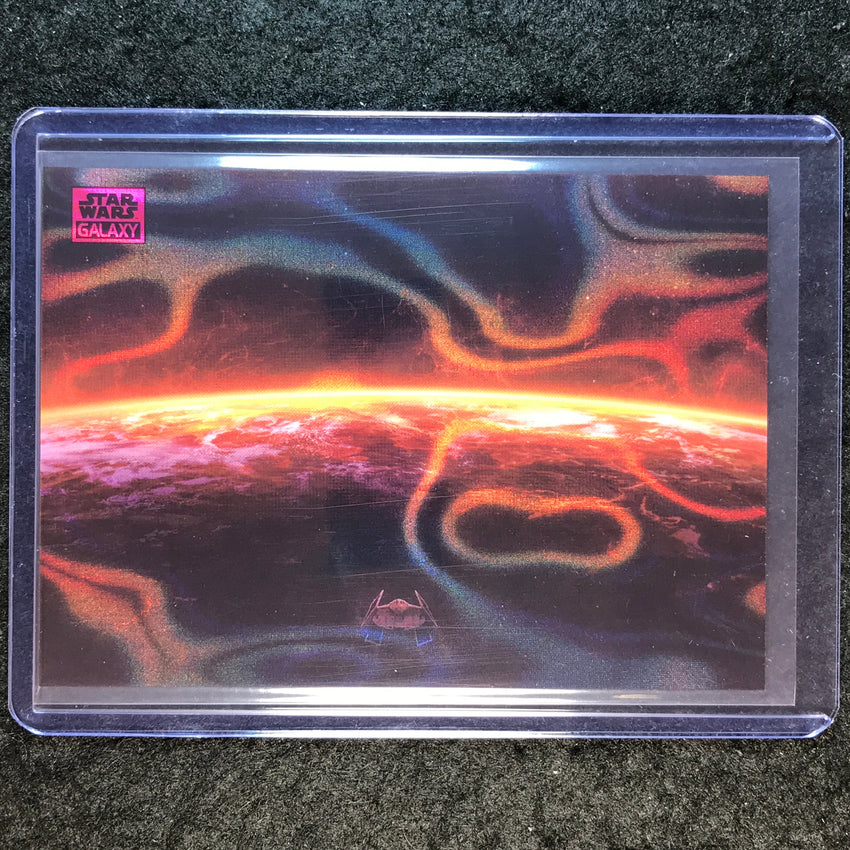 2025 Star Wars Chrome Galaxy MUSTAFAR Magenta Lava 34/250 #78