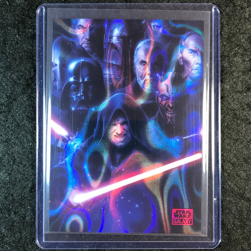 2025 Star Wars Chrome Galaxy SHADOW OF EVIL Magenta Lava 71/250 #95