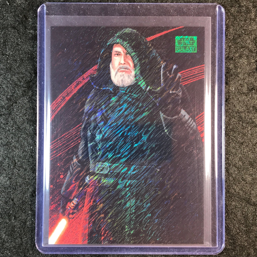 2025 Star Wars Chrome Galaxy BAYLAN SKOLL Fear of the Dark Side Green 170/199 #4