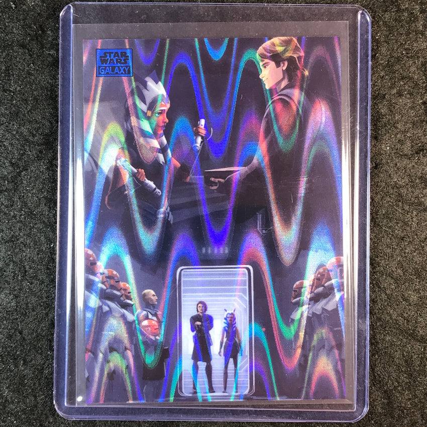2025 Star Wars Chrome Galaxy LOYALTY MEANS EVERYTHING Blue RayWave 121/175 #13