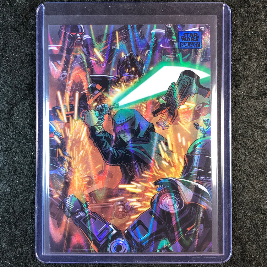 2025 Star Wars Chrome Galaxy MASTERHOOD Blue RayWave 153/175 #41