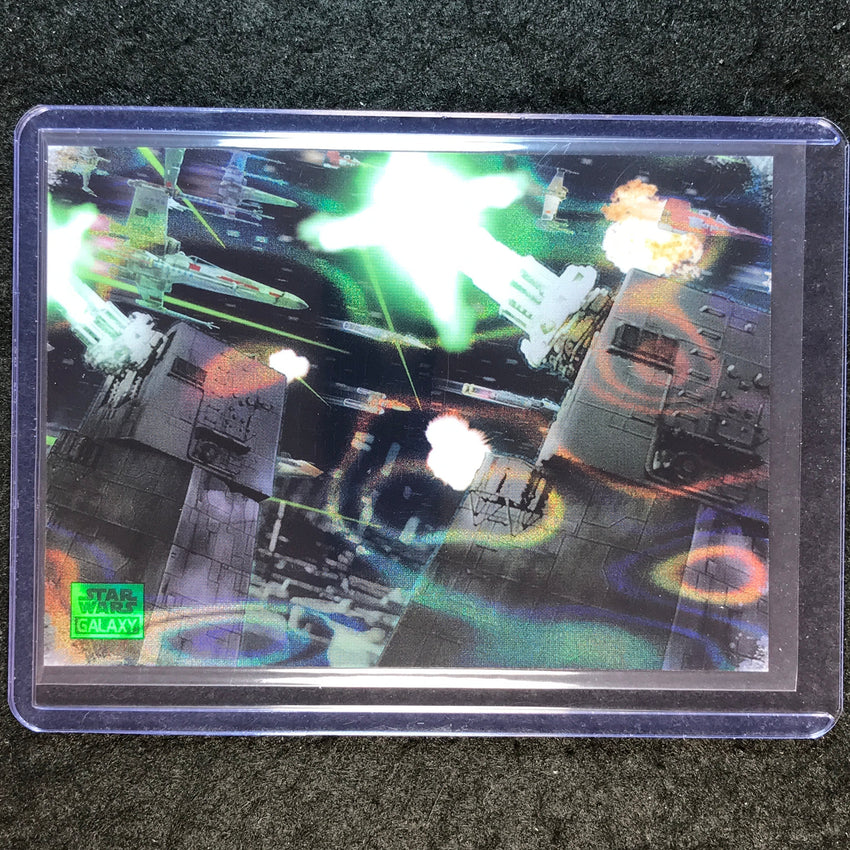 2025 Star Wars Chrome Galaxy THE DEATH STAR Galactic Inspirations Green 74/175
