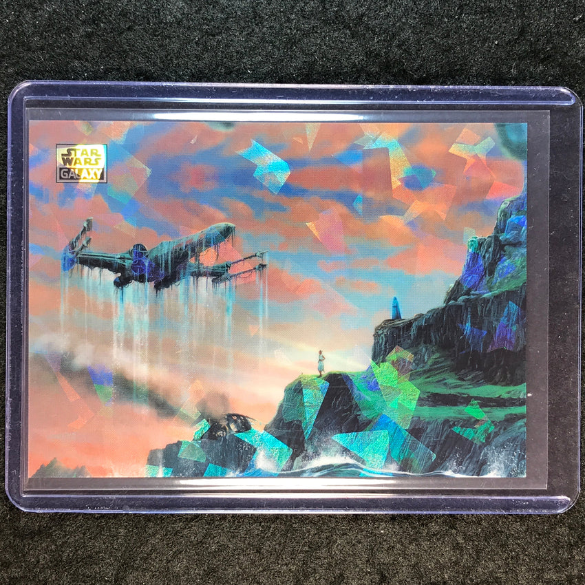 2025 Star Wars Chrome Galaxy LEARNING THE FORCE Atomic 21/150 #30