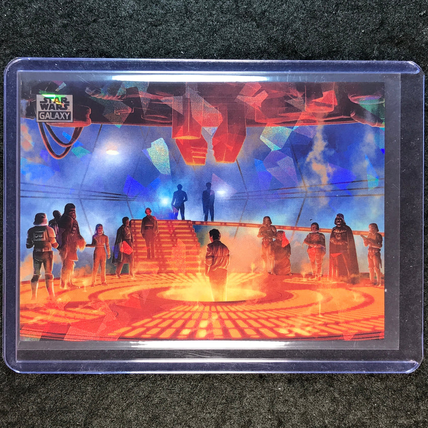 2025 Star Wars Chrome Galaxy CARBONITE CHAMBER Atomic 116/150 #48