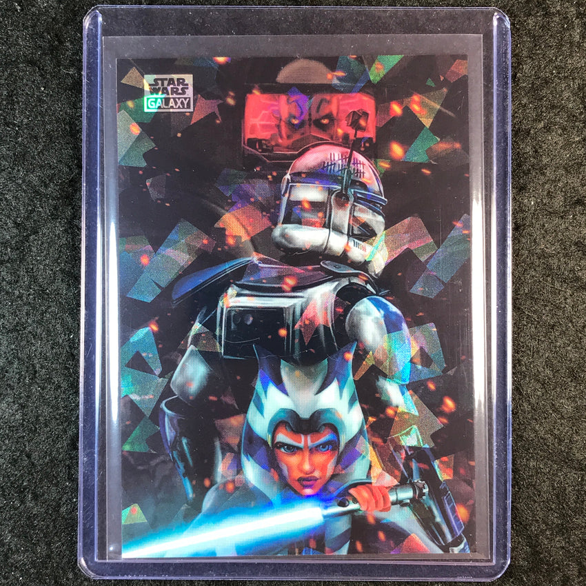 2025 Star Wars Chrome Galaxy SHATTERED Atomic 76/150 #53