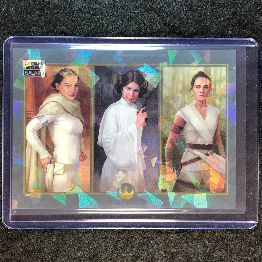 2025 Star Wars Chrome Galaxy THROUGHOUT THE AGES Atomic 57/150 #100