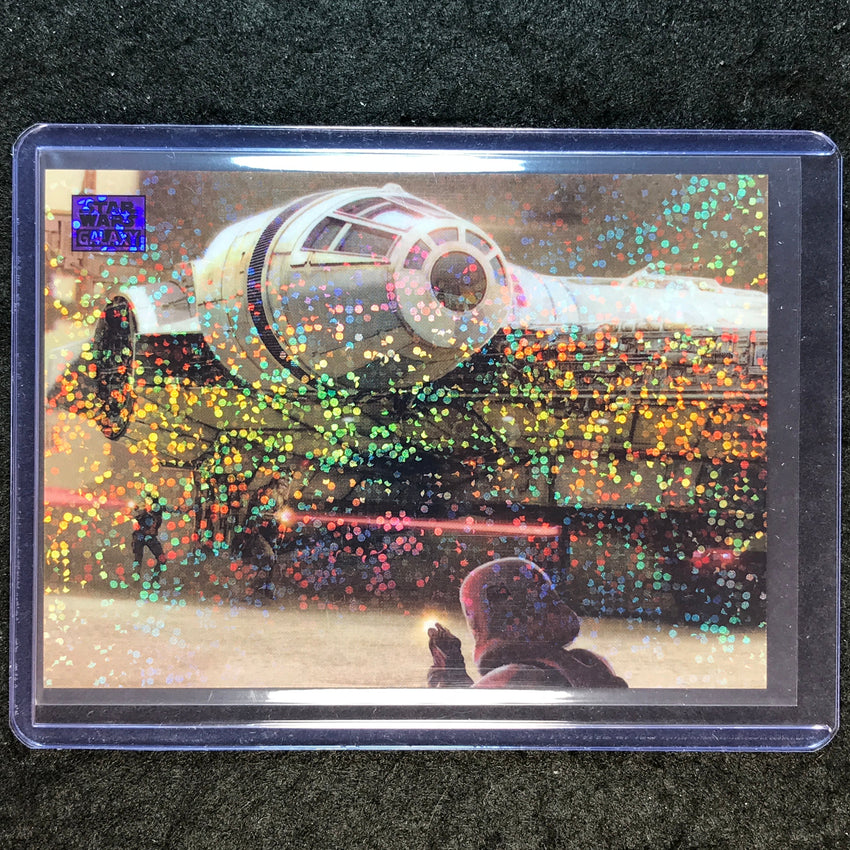 2025 Star Wars Chrome Galaxy DOCKING BAY Purple Speckle 88/125 #73