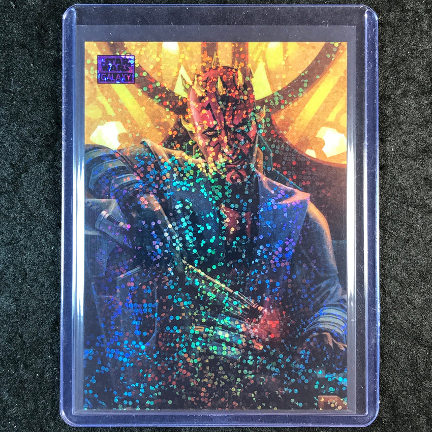 2025 Star Wars Chrome Galaxy USURPER Purple Speckle 38/125 #75