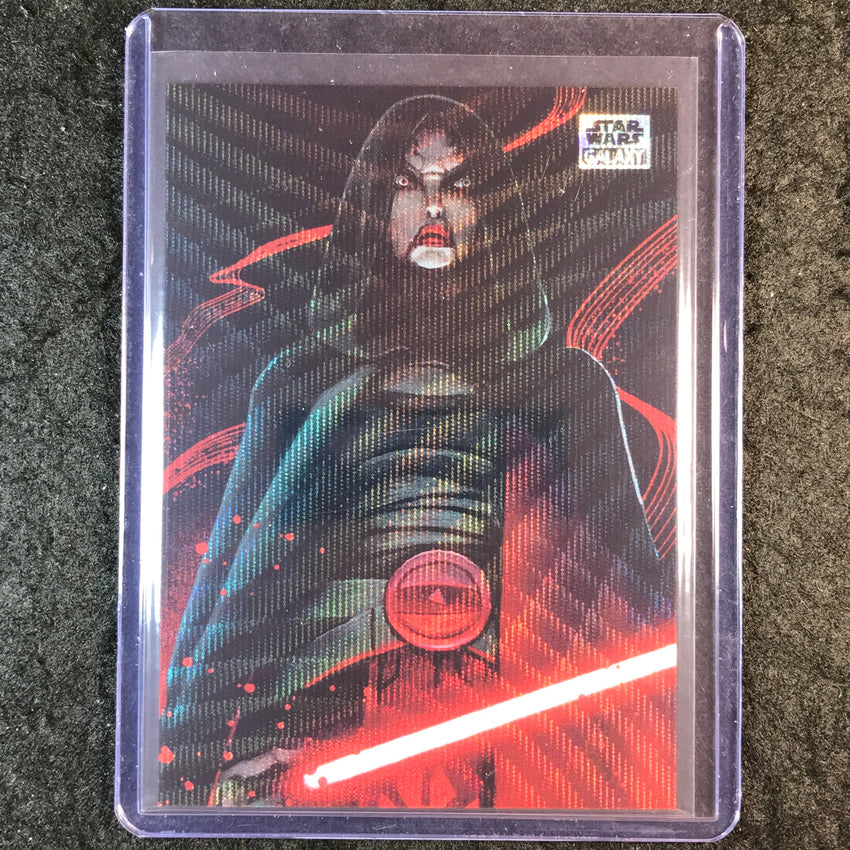 2025 Star Wars Chrome Galaxy ASAJJ VENTRESS Fear of the Dark Side Wave 58/99 #12