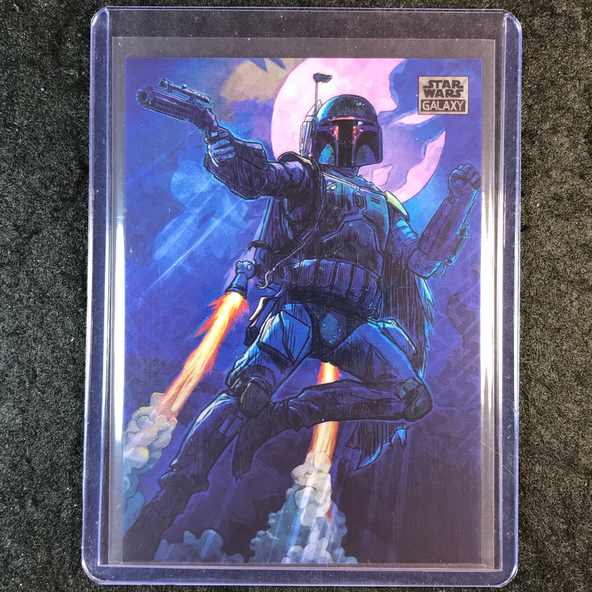 2025 Star Wars Chrome Galaxy IT'S NOT A MATTER OF LUCK Logofractor 14/77 #7
