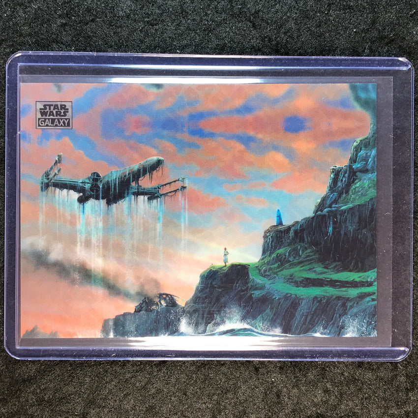 2025 Star Wars Chrome Galaxy LEARNING THE FORCE Logofractor 11/77 #30