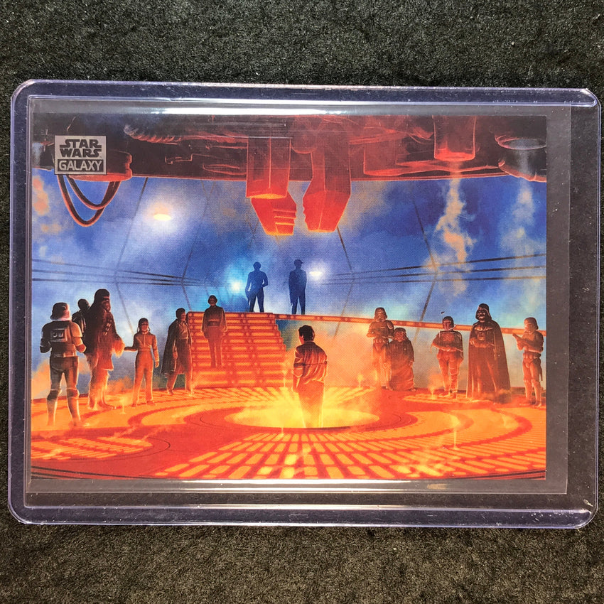 2025 Star Wars Chrome Galaxy CARBONITE CHAMBER Logofractor 11/77 #48
