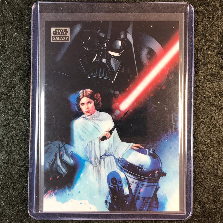 2025 Star Wars Chrome Galaxy OUR MOST DESPERATE HOUR Logofractor 2/77 #50