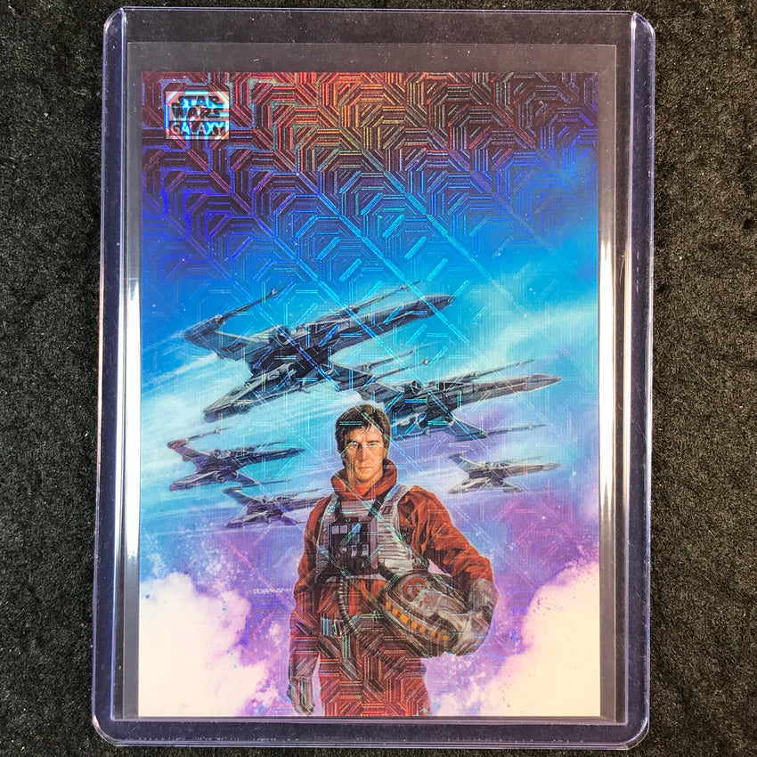 2025 Star Wars Chrome Galaxy WEDGE ANTILLES Mojo 27/50 #17