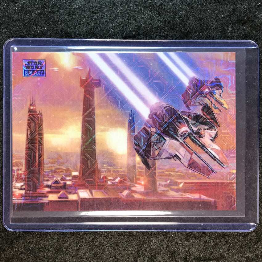2025 Star Wars Chrome Galaxy ETA-2 ACTIS-CLASS INTERCEPTOR Mojo 39/50 #46