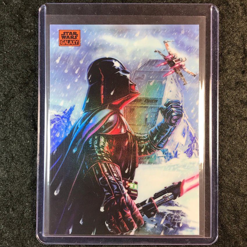 2025 Star Wars Chrome Galaxy NARROW ESCAPE Orange 13/25 #4