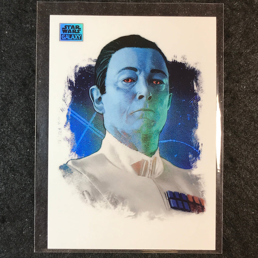 2025 Star Wars Chrome Galaxy THE GRAND ADMIRAL Base Refractor #33