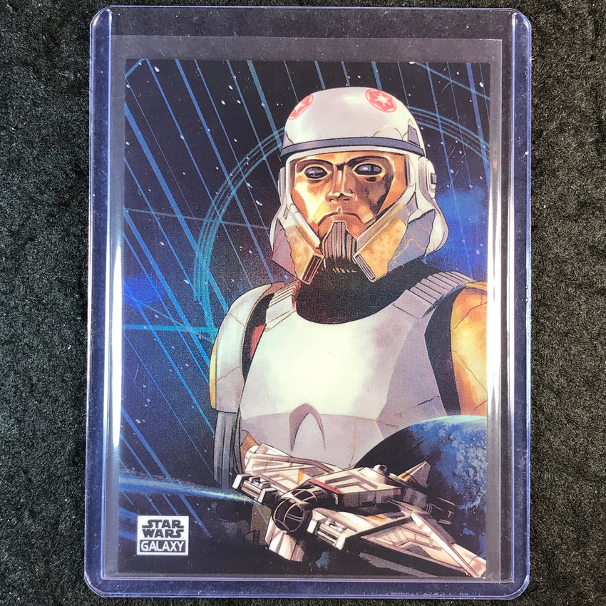 2025 Star Wars Chrome Galaxy CAPTAIN ENOCH Original Art Puzzle Card SSP #AP-8