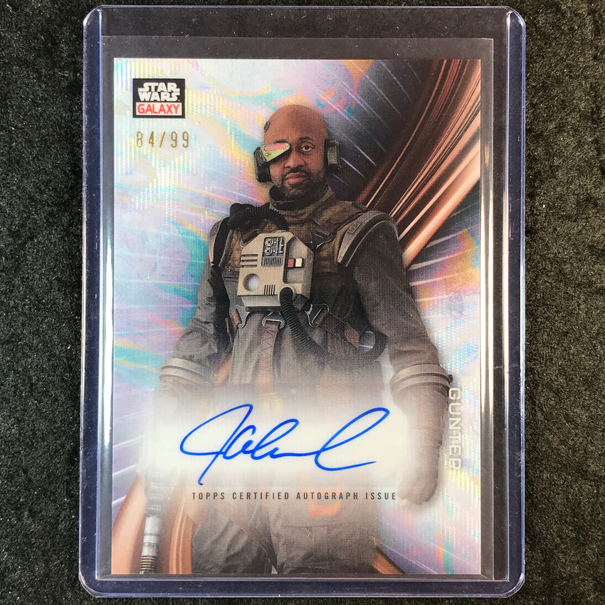 2025 Star Wars Chrome Galaxy JALEEL WHITE AS GUNTER Galaxy Auto Wave 84/99