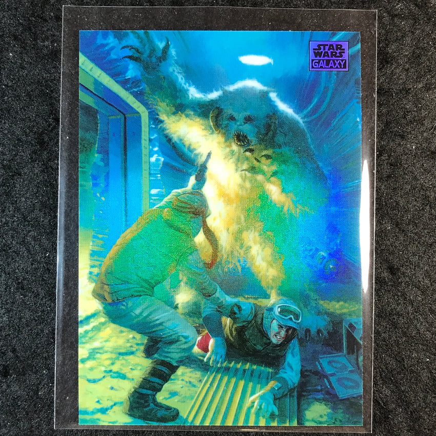 2025 Star Wars Chrome Galaxy THE WAMPA Base Refractor #34