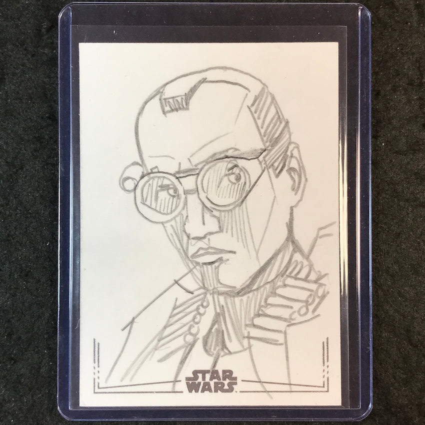 2025 Star Wars Chrome Galaxy TECH BAD BATCH Artist Sketch 1/1 DAN COONEY