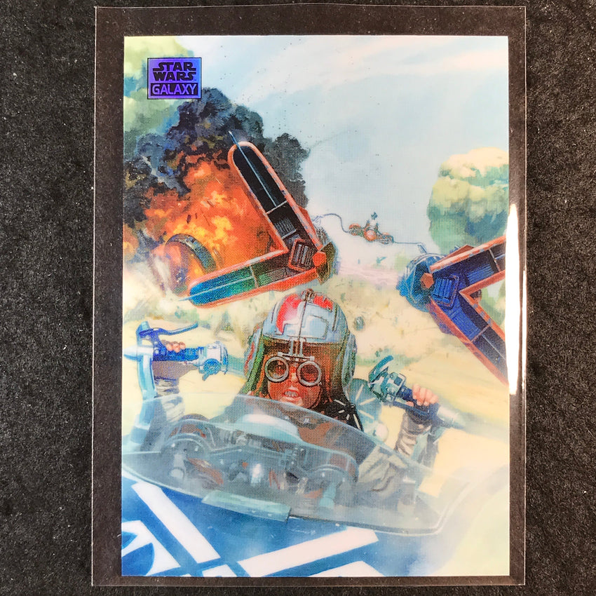 2025 Star Wars Chrome Galaxy PODRACING Base Refractor #36