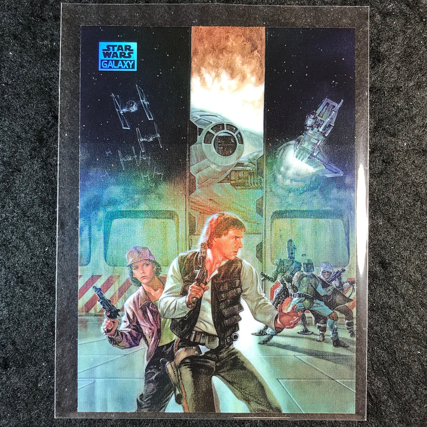 2025 Star Wars Chrome Galaxy SMUGGLER'S MOON Base Refractor #37