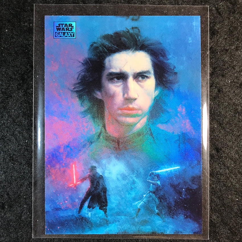 2025 Star Wars Chrome Galaxy THE DUEL Base Refractor #3
